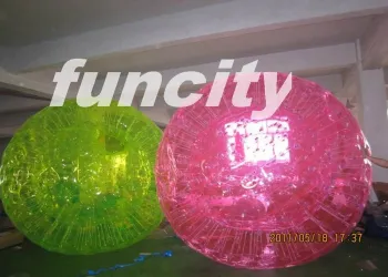 0.8mm Colourful Pvc Giant Inflatable Zorb Grassplot Ball For Entertainment