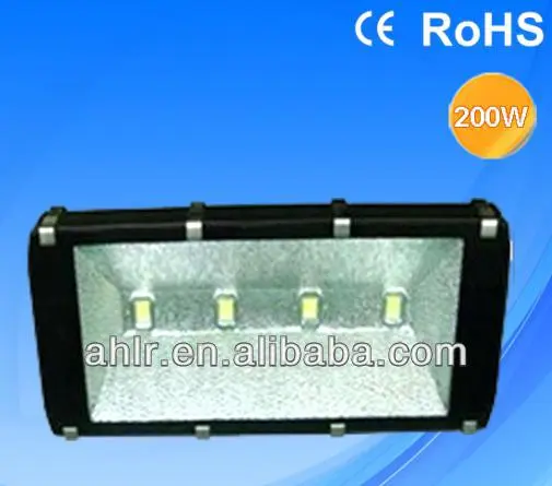 Die casting-aluminum COB led flood light 10w to 200w