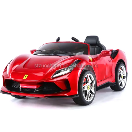 Kids' Luxury Ride-On Cars: 12V Painted Double Drive with Leather Seats