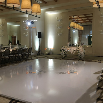 Custom Wedding Floral Chandelier - Made in 2024 for the Middle East