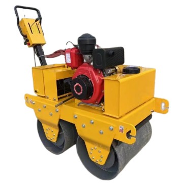 9HP Small Compaction Roller: Walking Behind Double Drum Vibratory Diesel Engine Mini Road Roller (2 Ton)