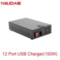 12 poorten lntelligente USB -oplader