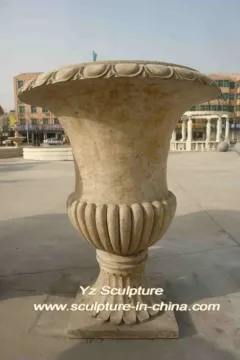 Natural White Marble Vase