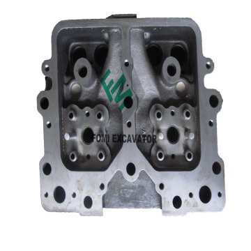 6d155 Testa del motore e testata 6127-11-1013 per parti di escavatore