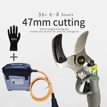 47mm Çapı Elektrikli Budama Makasları - Bahçe Makasları
