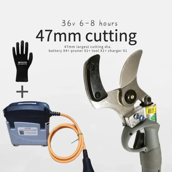 47mm Diameter Electric Pruning Shears - Garden Shears