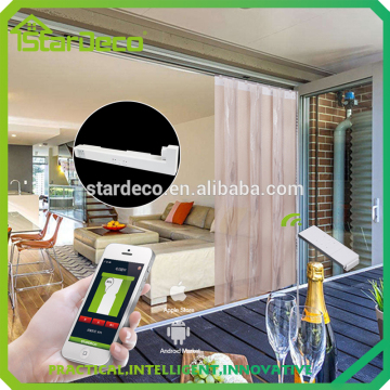 wholesale vertical motorized track with sunshine fabric for home