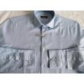 Men casual Y/D Poplin Italia Camisa de manga de cuello