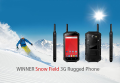 โทรศัพท์ 3G ที่ขรุขระของ Snow Field