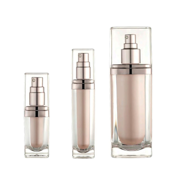 Wholesale Premium Gold Cover Cosmetic Airless Bottles - 30ml, 50ml, 100ml