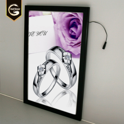 LED-Grafikdisplay aus Aluminium-Profilrahmen