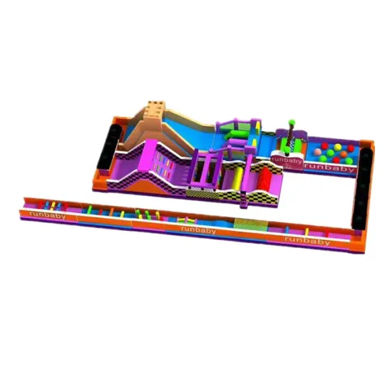 Inflatable Obstacle Course: Mega Adults Challenge Sports Game for Sale