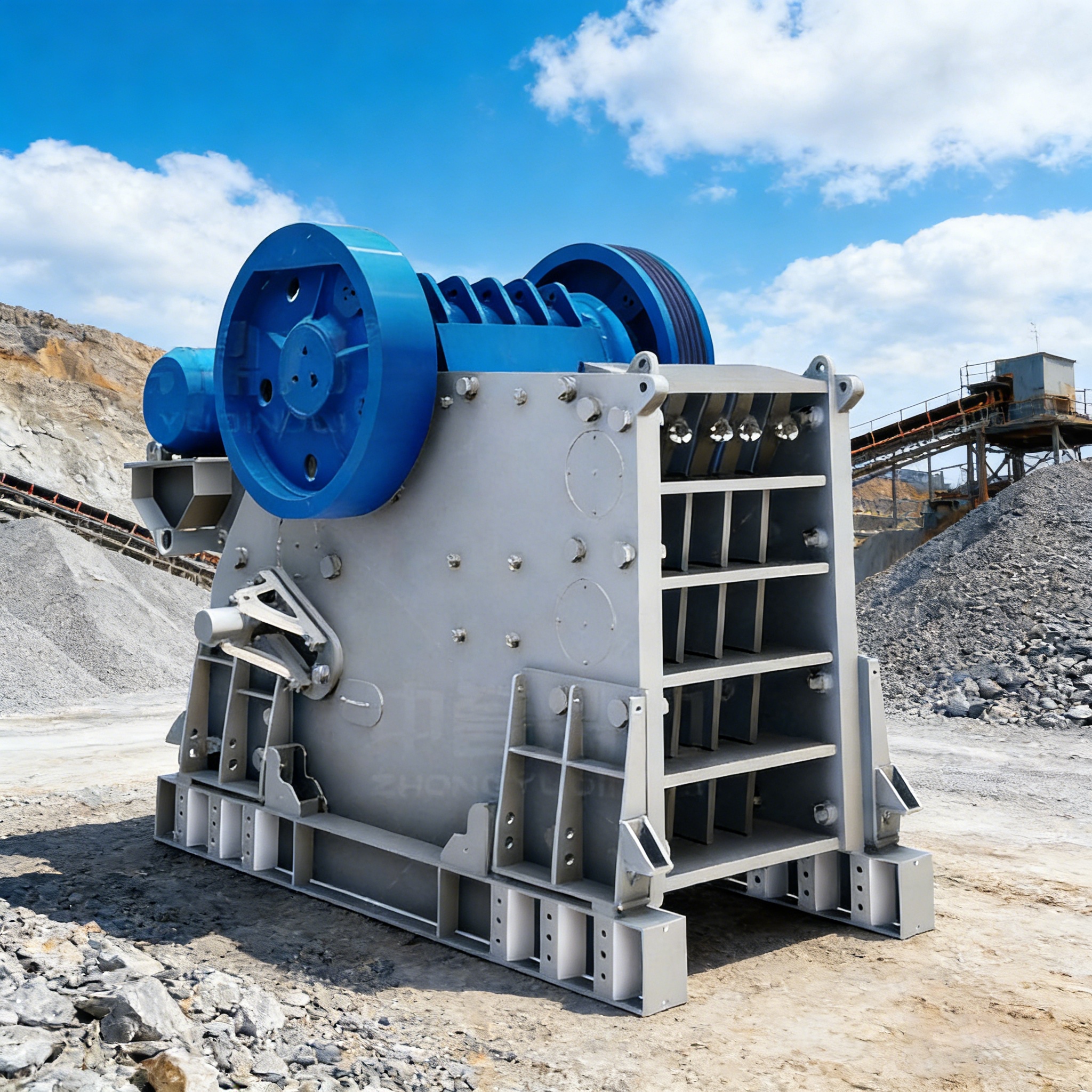 Portable Mobile Jaw Crusher Station