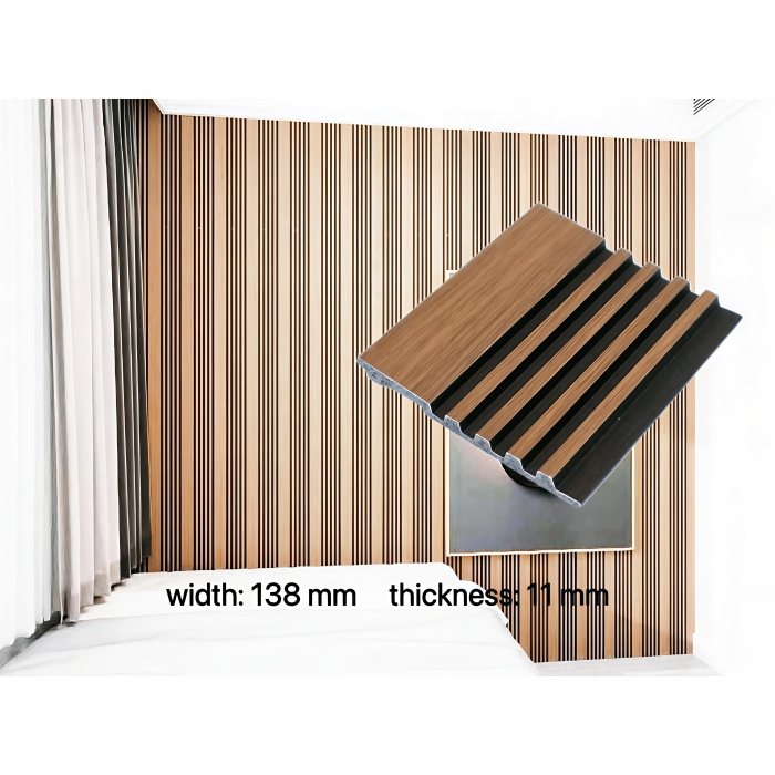 PS Panel Dinding Skirting Rawatan Ventilasi Keserasian Fasad Peningkatan Penghalang Termal