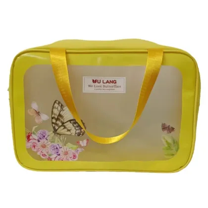 Large Capacity Waterproof Beach Bag: The Ultimate Portable Makeup & Toiletries Organizer