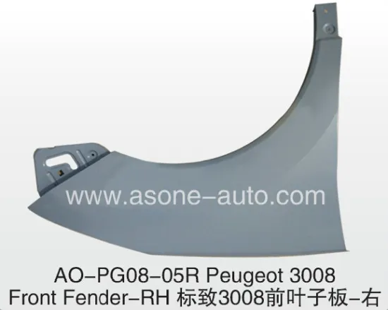 Asone Front Fender For Peugeot 3008 Metal Stamping Parts