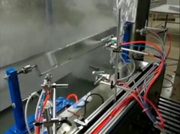 Tipo circostante industriale di macchina per verniciatura