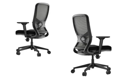 2023 Revolving Ergonomic Mid Back Office Chair