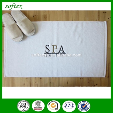 SPA white terry cotton Bath mat towels 50x80cm