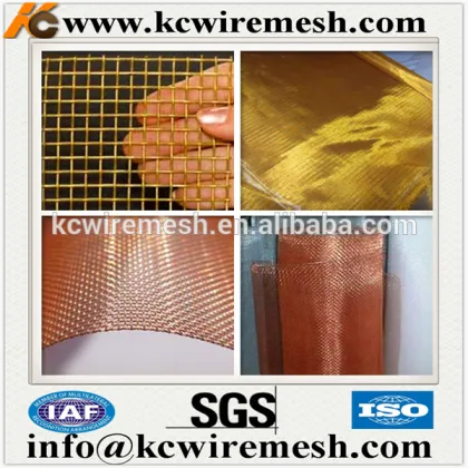 Cheap!!!! Kangchen 200 Mesh phosphor copper wire netting Pure Brass wire mesh Red Copper Wire Filter Netting