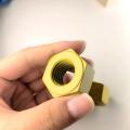 China ASTM A194 2HM Yellow Heavy Hex Nut Manufactory