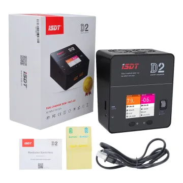 ISDT D2 200W 20A AC Dual Channel Smart liPO  Balance Charger