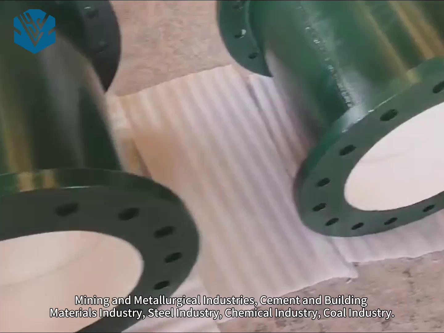 High Temperature Wear Resistant Alumina Ceramic Lined Steel Pipe Bush