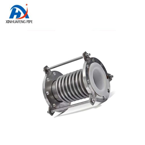 Smooth Surface Stainless Steel PTFE Bellow Expansion Joint