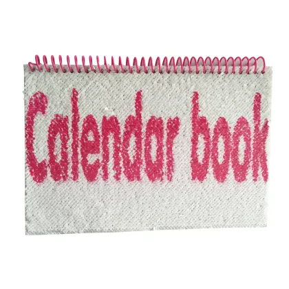 Double Sequins Transfer Magic Notebook