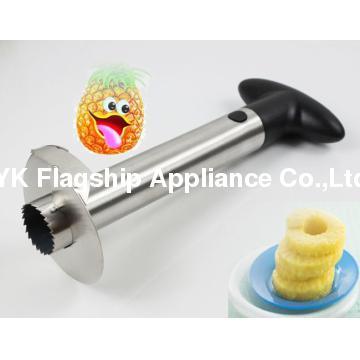 Stainless steel pineapple peeler corer and slicer