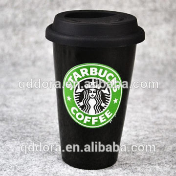 cheap ceramic coffee mugs logo customized /promotional ceramic coffee mugs logo starbucks with lid