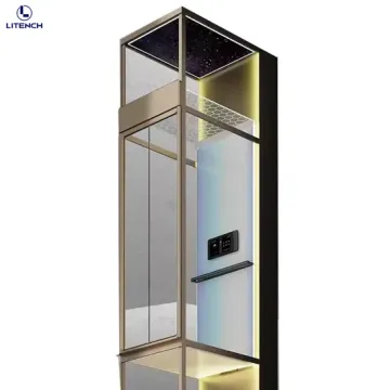 350-400kg Residential Elevator: Small Passenger Home Lift (No Machine Room)