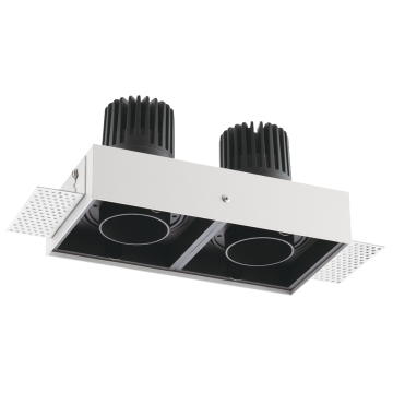 High Lumen LED COB Downlights for Office and Home (30W-80W)
