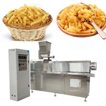 Industrial Automatic Penny Pasta Extruder Production Line for Macaroni Making Machine