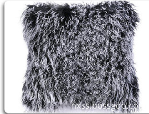 China Oem Kustom Biru Bantal Bulu Domba Mongolia Kualitas Tinggi Oem Kustom Biru Bantal Bulu Domba Mongolia Di Bossgoo Com