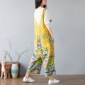 Wide Leg Jumpsuits Long Bib Pants