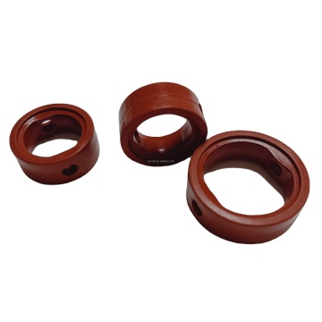 High Temperature Wear Resistant Silicone Butterfly Valve Seal Rings