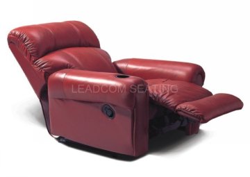 (LS-801) Home Cinema/Home Theater Electric Leather Sofa