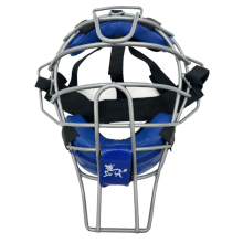 Professional baseball catchers helmet protective equipment