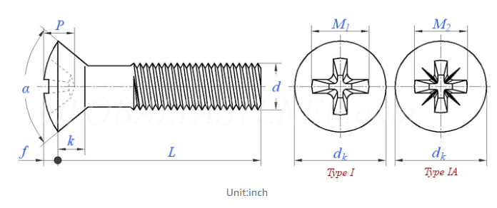 Phillips Oval Head Screws-Steel