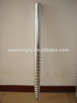 Hot Dipped Galvanized Concrete Pole Anchors