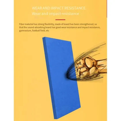 TianGe Room Decor 90mm Polyester Fiber Felt Soundproofing Panel