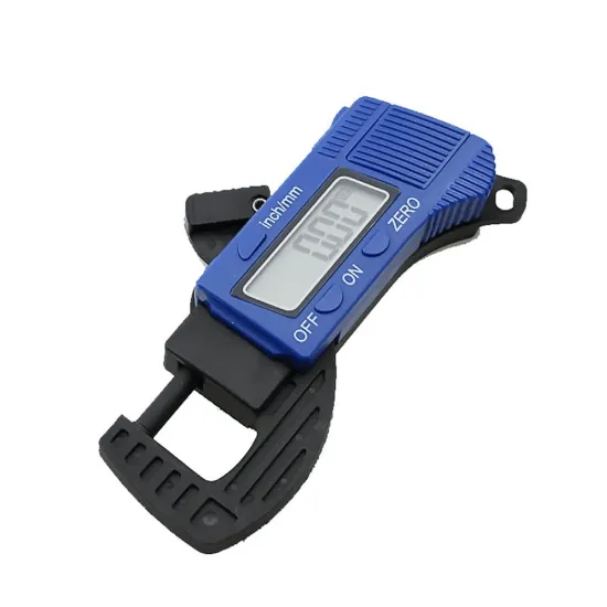 0-12.7mm LCD Screen Micrometer Caliper: A High-Tech Miniature Thickness Gauge with Carbon Fiber Paper