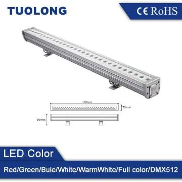 LED wall washer 60x1W,life:50000 hours,warranty:2years