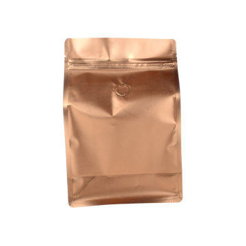 Laminated Gold Printed Standing Pouch Food Grade Packaging