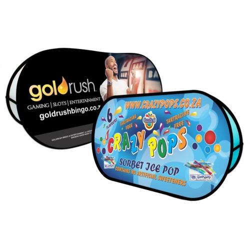 Portable Folding Pop up a Frame Display Banner