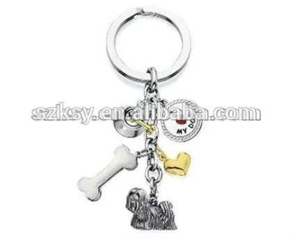 2015 new hot sell custom ferrari metal keychain