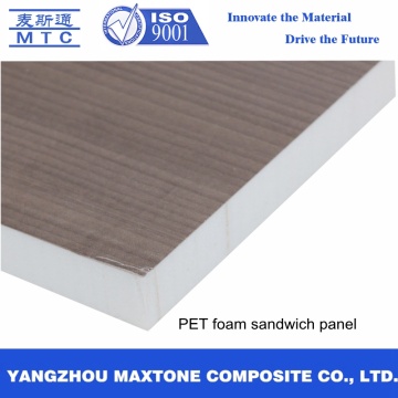 Wood Grain PET Foam Sandwich Panel