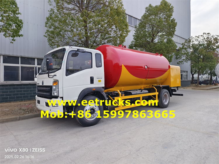 LPG Filling Tank Truck