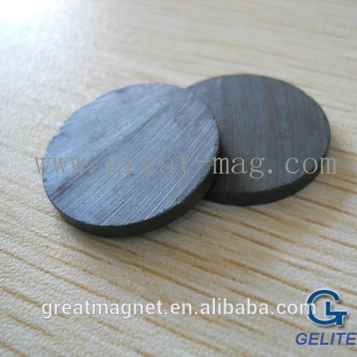 ROUND DISC SHAPE AND PERMANENT TYPE RARE EARTH FERRITE MAGNETS